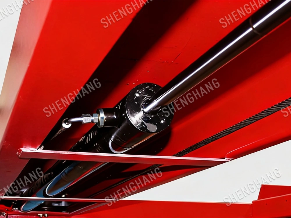 100% of the oilcylinder passed thepressure holding test 