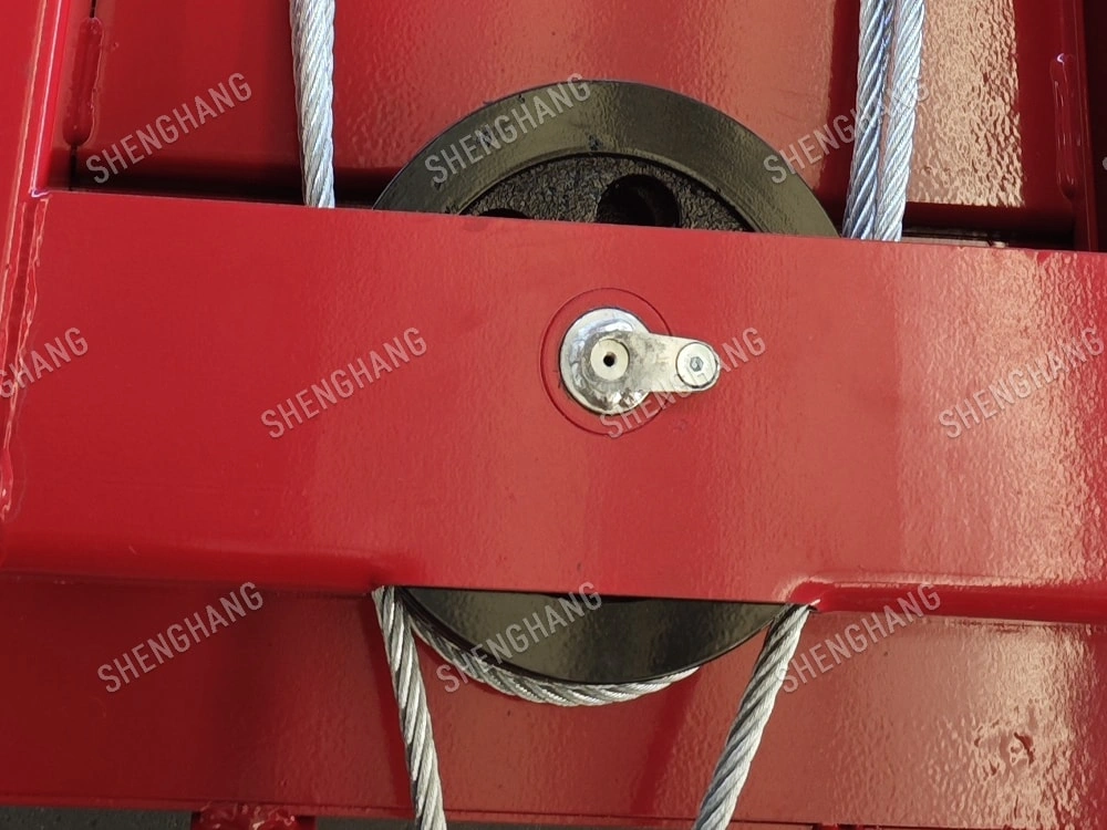 Ball bearing designof wire rope pulley 