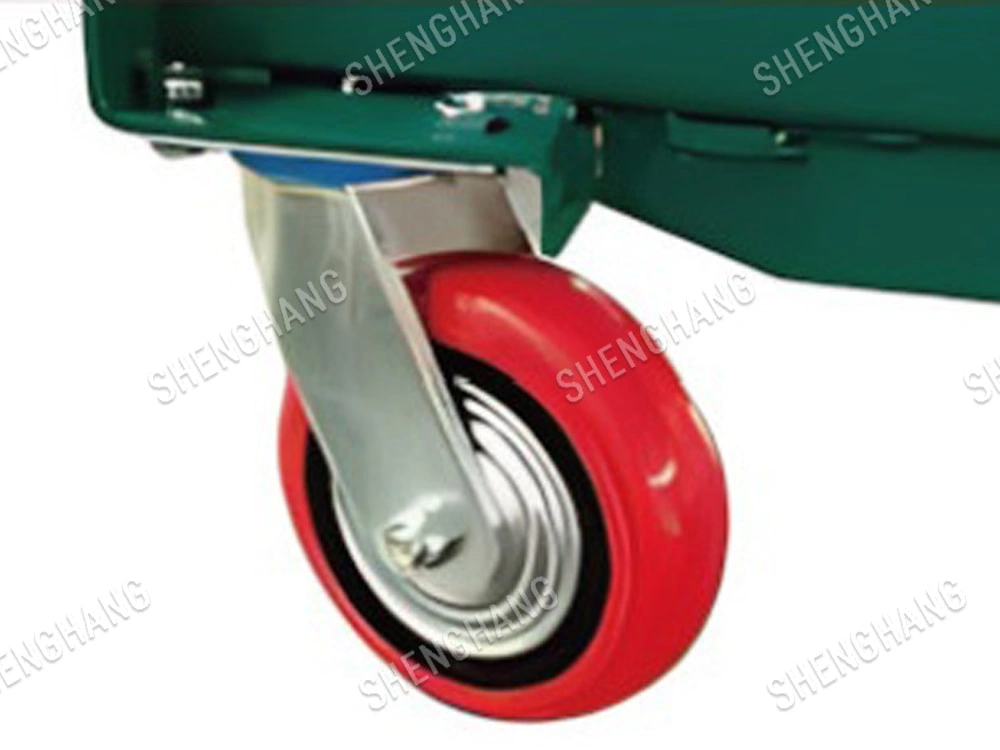 Equipped with two universal wheels