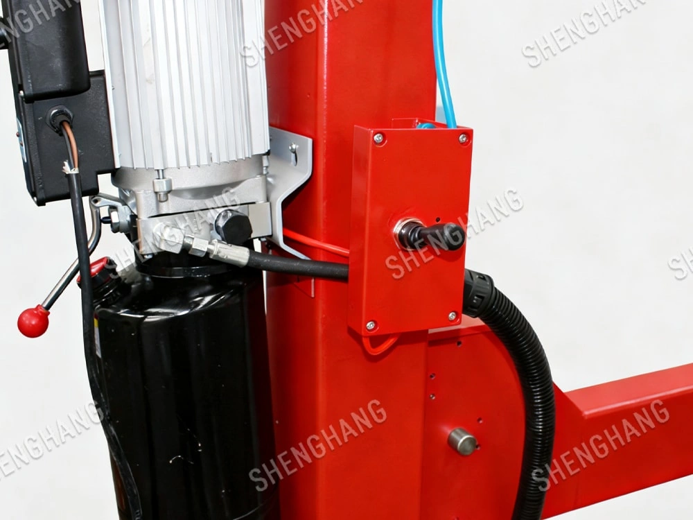 Pneumatic synchronous unlocking 