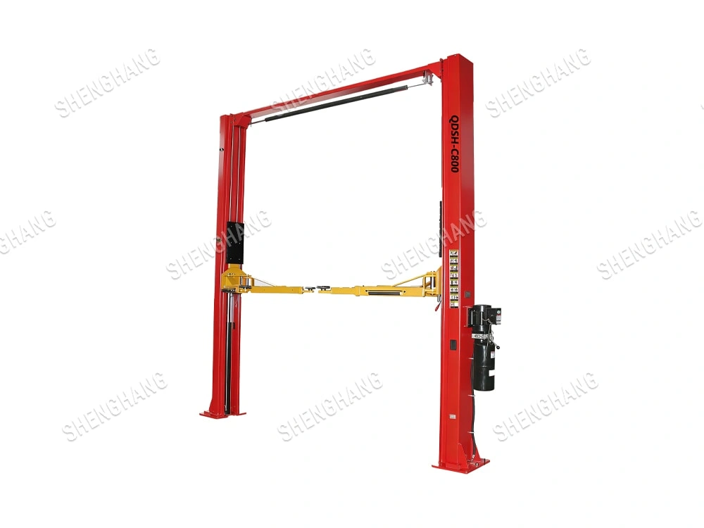 Clear Floor Two Post Lift QDSH-C800