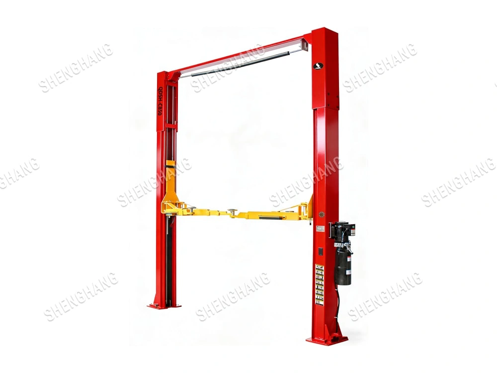 Clear Floor Two Post Lift QDSH-C400/C450/C850