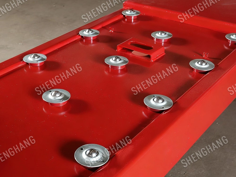 Rolling bearing designis adopted under theside slide plate