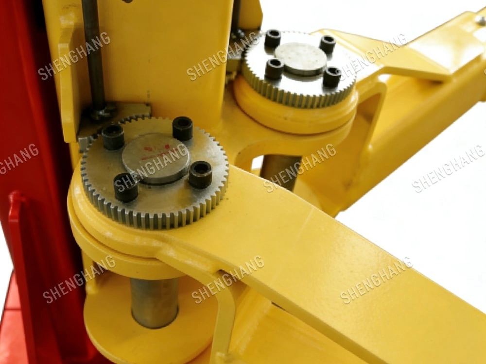 The safety lock is tightly engaged; the unlocking shaft has a self-limiting design