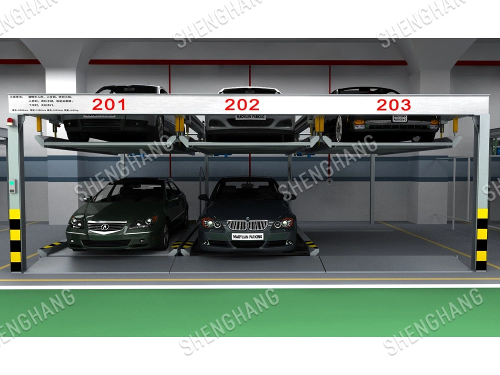 Two Levels Lift/Sliiding Parking System PSH-SH201