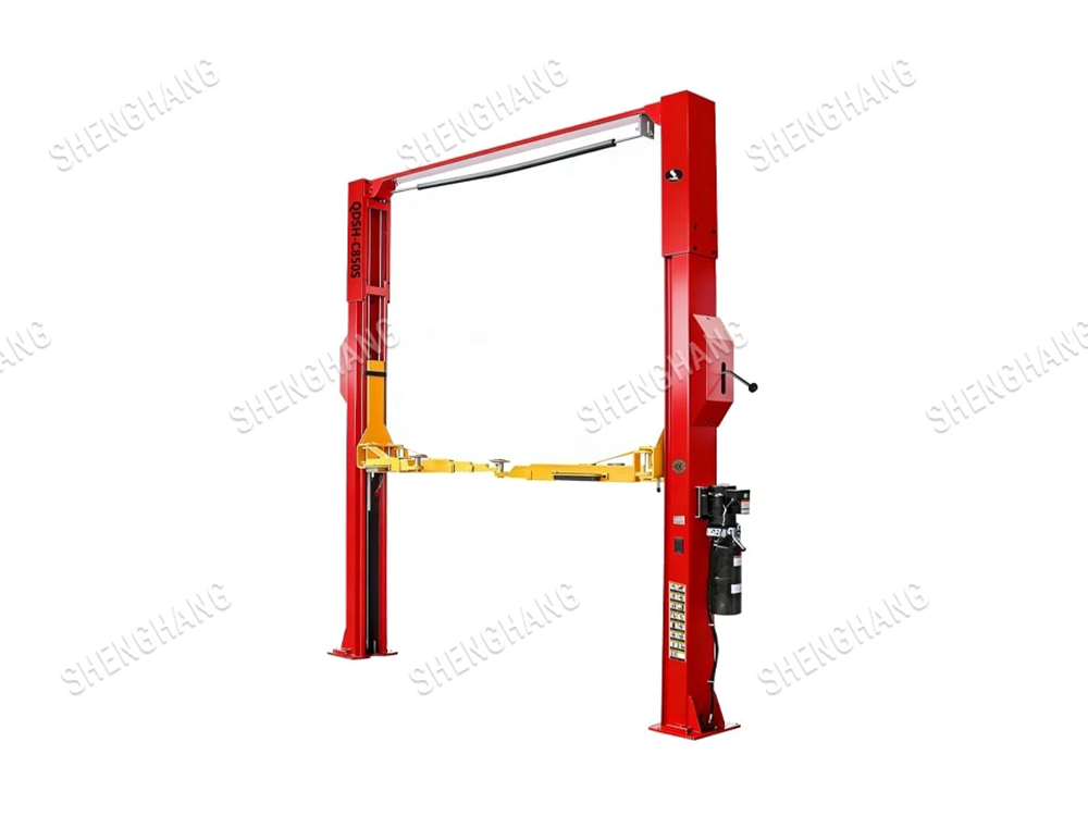 Clear Floor Two Post Lift QDSH-C400S/C450S/C850S